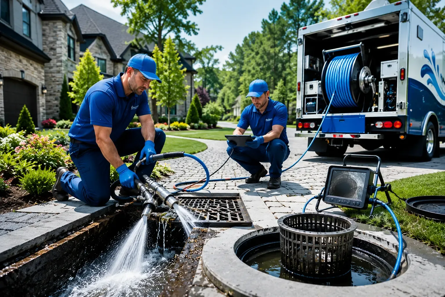 Local outdoor drain cleaning professionals in Vassar, MI
